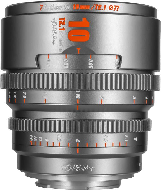 Actual product image 7artisans Fixed focal length 10mm T/2.1 - Canon RF (Canon RF)