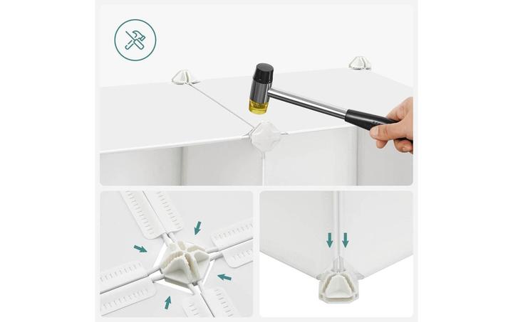 Immagine prodotto Songmics Regal mit diversen Aufbauarten, Eigenschaften: Keine