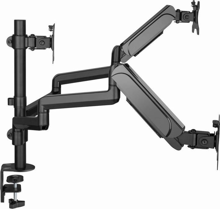Produktbild Gembird Biurkowe ramię na 3 monitory - regulowane 17-32inch obciążenie do 7kg (Tisch, 27")