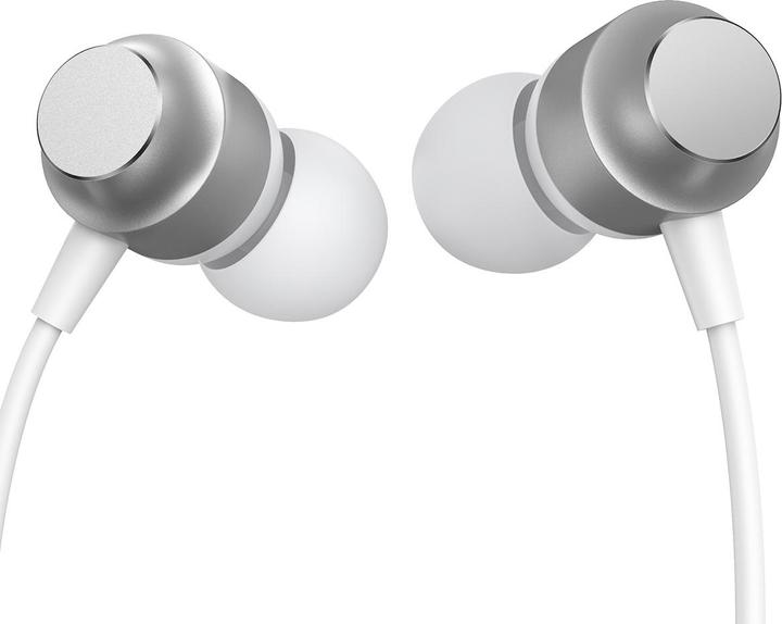 Actual product image Joyroom JR-EC06 TYPE-C Series In-Ear Metal Wired Earbuds-Silver (Cable)
