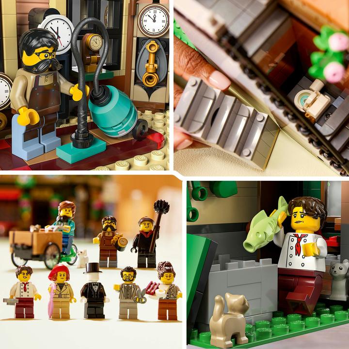 Image du produit LEGO Maison d'angle de style Tudor (10350, LEGO Icons, LEGO difficiles à trouver)