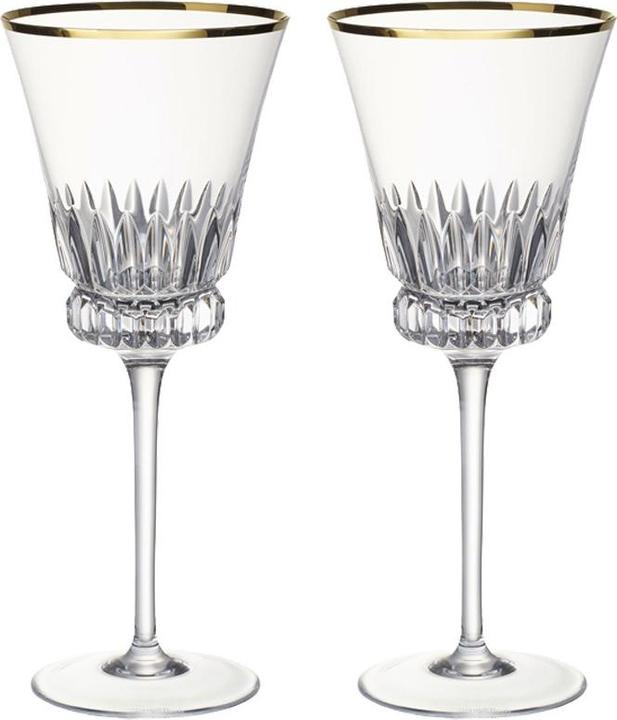 Actual product image Villeroy & Boch Red wine goblet, set of 2 pieces Grand Royal Gold (20 cl, 2 Glasses, Red wine glasses)