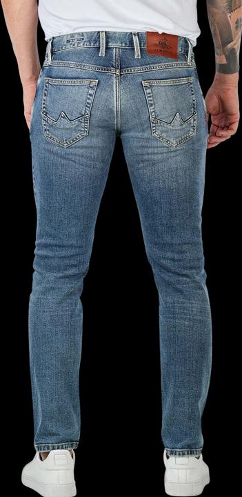 Actual product image Alberto Slipe Jeans Tapered Fit Vintage dark blue