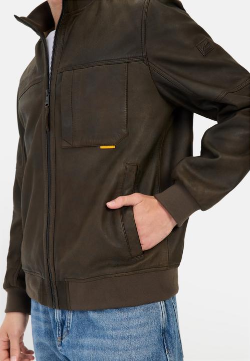 Immagine prodotto Camel Active Lederjacke mit Bomberkragen (48)