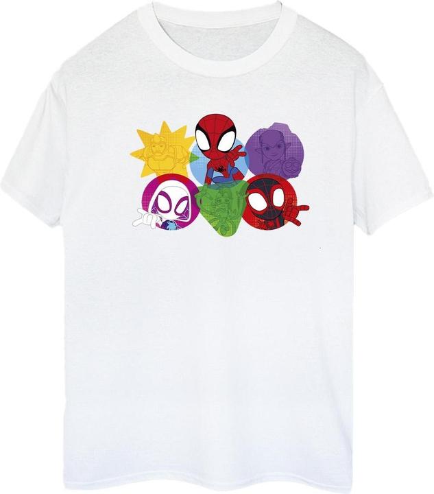 Spidey And His Amazing Friends Faces TShirt (M)