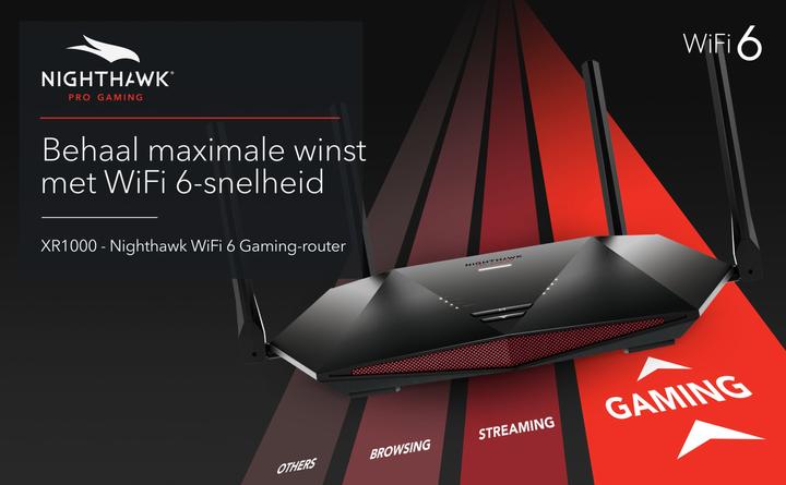 Actual product image Netgear XR1000 WiFi6 Gaming Router