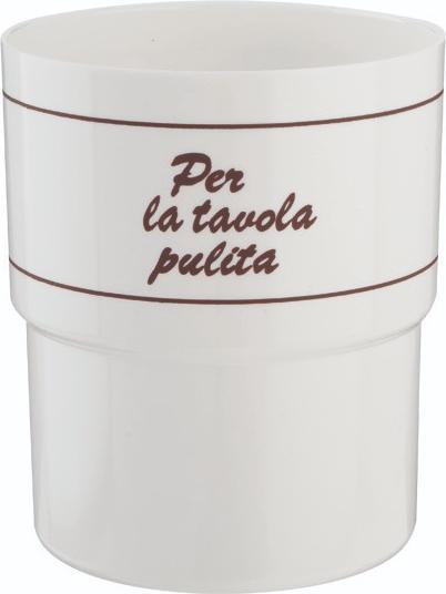 Image du produit Georg Kayser Poubelle de table blancheØ 11 cm