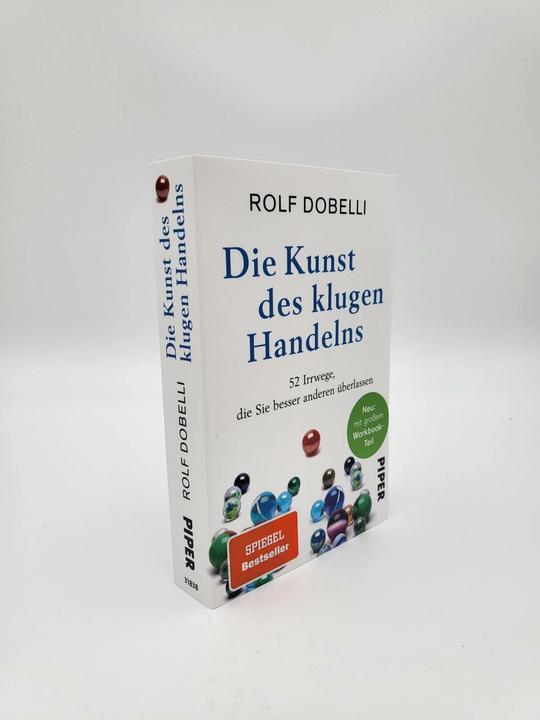 Actual product image The art of acting wisely (German, Rolf Dobelli)