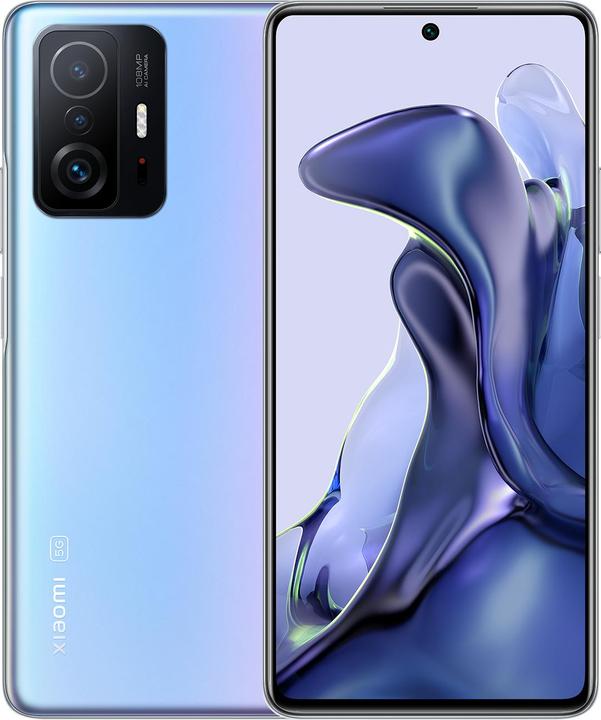 Actual product image Xiaomi 11T 5G (128 GB, Celestial Blue, 6.67", Dual SIM, 108 Mpx, 5G)