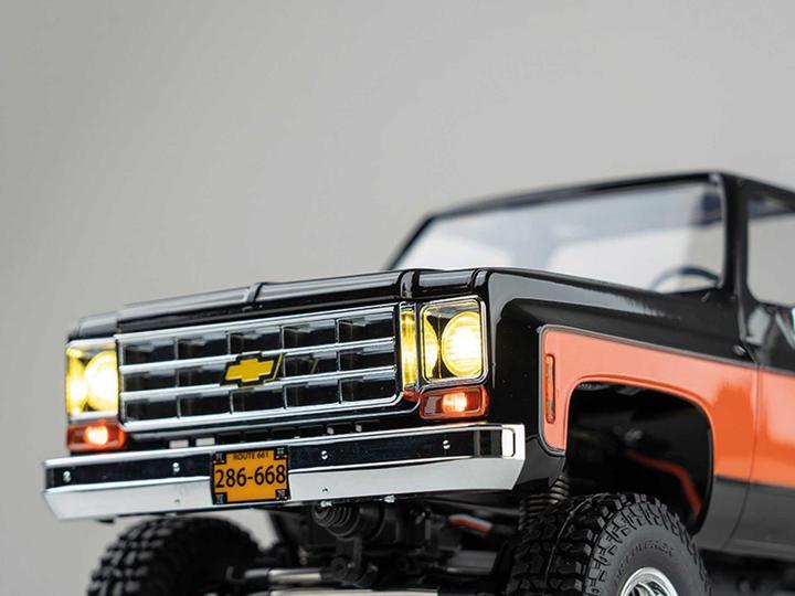 Immagine prodotto FMS Chevrolet K10 1:18 nero - RTR 2.4GHz (RTR pronto all'uso)