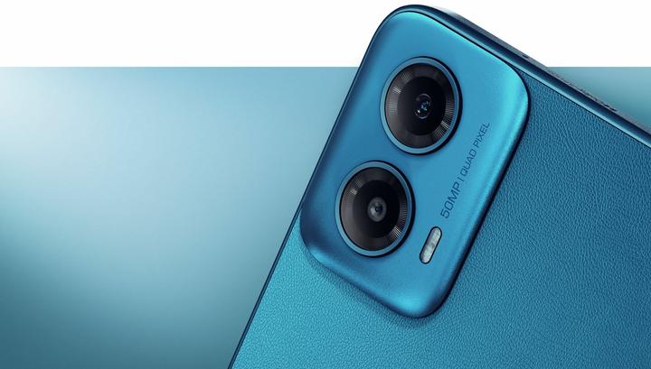Actual product image Motorola Moto G34 (128 GB, Ice Blue, 6.50", Dual SIM, 50 Mpx, 5G)