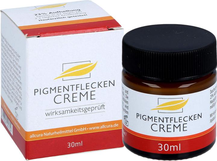Produktbild Allcura Pigmentflecken Creme, 30 ml Creme (30 ml, 24h Creme)