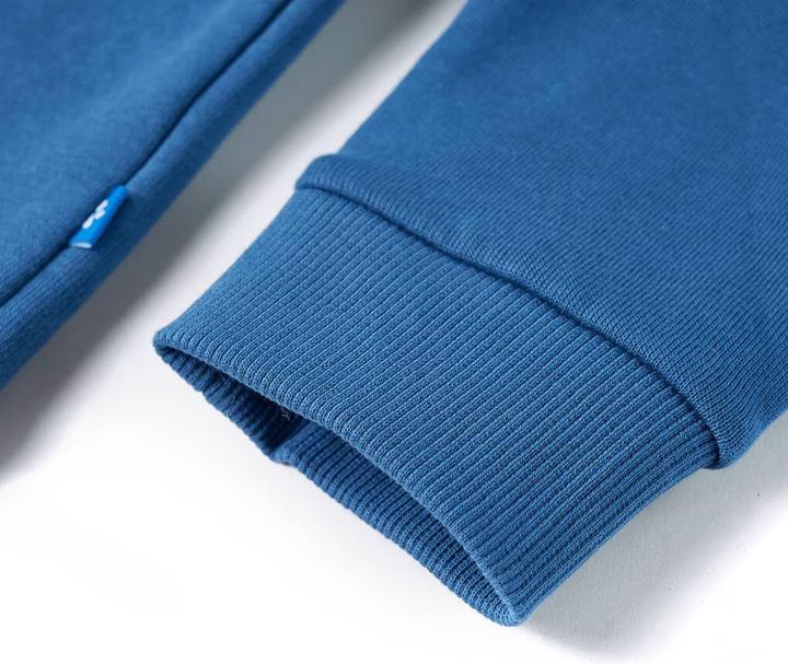 Immagine prodotto VidaXL Maglia con cappuccio per bambini blu 104,Materiale: 80 % cotone. 20 (104)