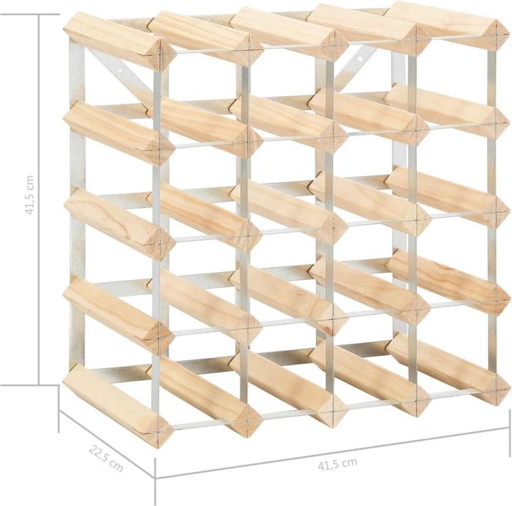 Produktbild VidaXL Dorkas (61 x 22,5 x 61 cm, 42 Fl.)