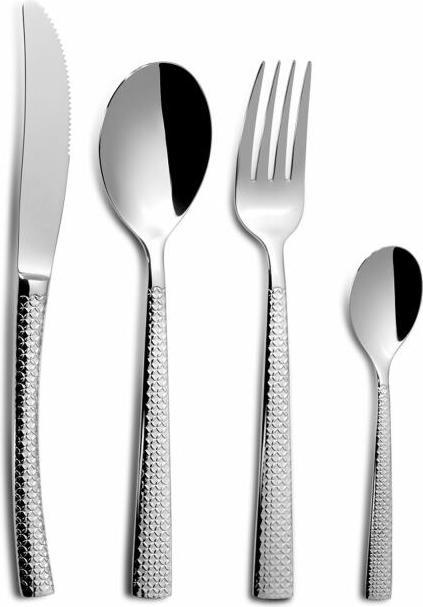 Actual product image Comas 24-piece set Hidraulic 18 10 Cutlery set (6 Piece, Cutlery set)