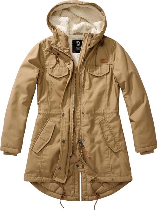 Brandit Damen Marsh Lake Parka Grösse XXL Farbe Kamel (XXL)
