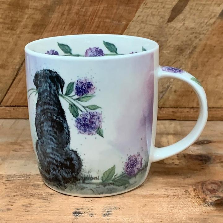 Immagine prodotto Ami M45 Labrador-Tasse mit Blumen (400 ml, 1 x)