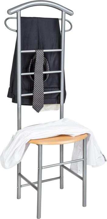 Produktbild tectake Herrendiener mit Sitzfläche