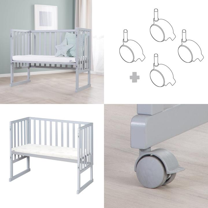 Produktbild Roba Stuben- & Beistellbett + Matratze