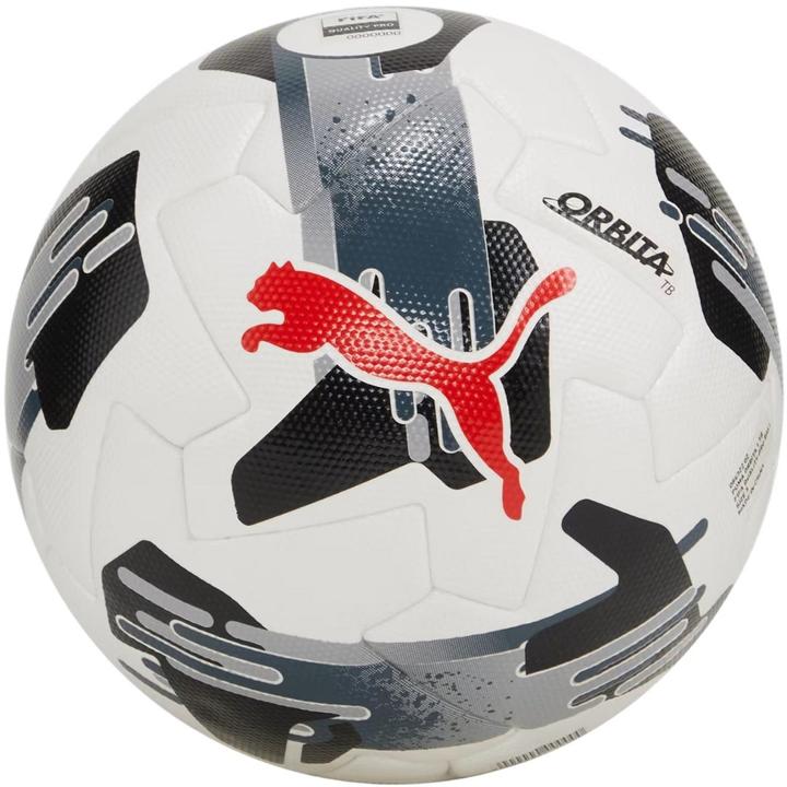 Puma Piłka nożna Orbita 1 TB FIFA Quality Pro biało-szara 84322 02 5 (5)