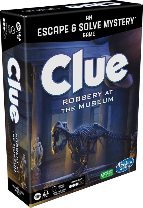 Actual product image Hasbro Cluedo Escape Heist at the Museum (NO)