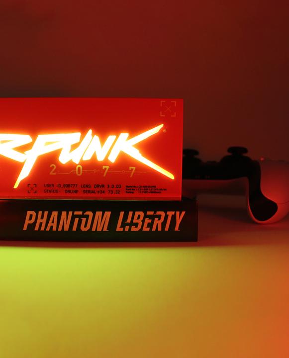 Image du produit Neamedia Cyberpunk Edgerunner lampe LED Phantom Edition 22 cm