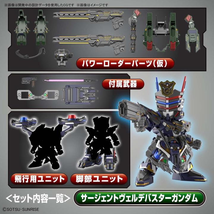 Image du produit Bandai Sdw Heroes Sergeant Verde Buster Gundam Dx Set