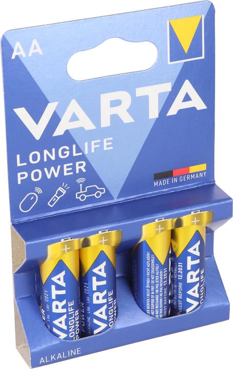 Produktbild Varta Longlife Power (4 Stk., AA, 2960 mAh)