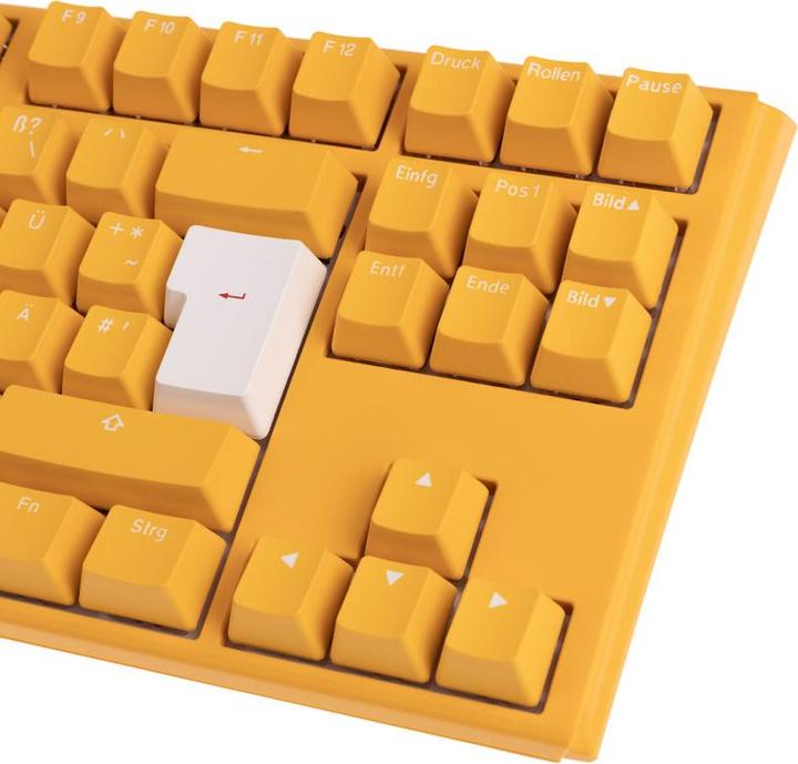 Image du produit Ducky Clavier de jeu One 3 jaune TKL, LED RGB - MX Speed Silver (DE, Filaire)