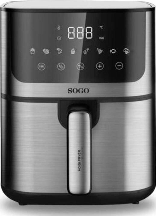 Sogo AIR FRYER 5L DIGIFRYER S/S-1400W