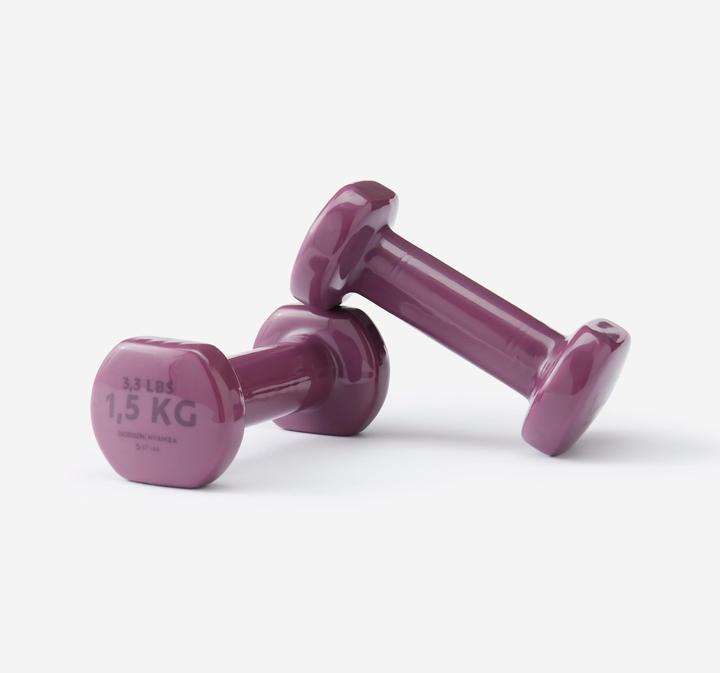 Actual product image Domyos DB 1.5 (2 x 1.5 kg)