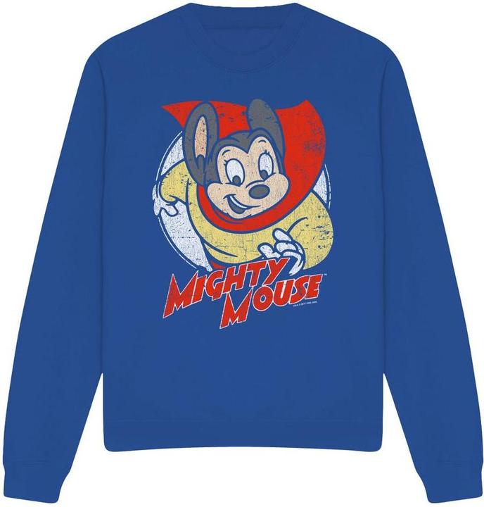 Actual product image Fruit of the Loom Unisex Adult Mighty Circle Sweatshirt (L)
