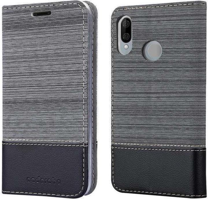Produktbild Cadorabo Book Jeans Optik Cover (Wiko View 3 Lite)