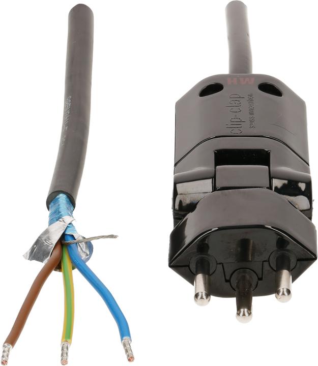Image du produit Max Hauri Electrobiologie MHAG Câble d'alimentation 3G1.0 blindé type 12 (3 m)
