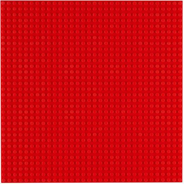 Produktbild Open Bricks Bauplatte rot 1 Stück 32 x 32