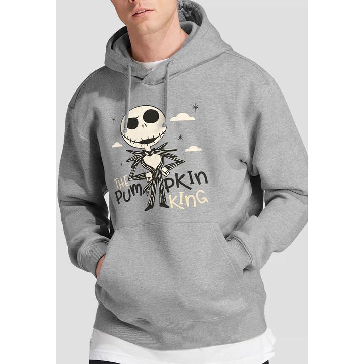 Immagine prodotto The Nightmare Before Christmas Felpa con Cappuccio Re della Zucca Uomo (M)