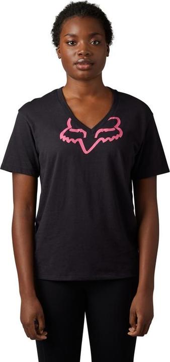 Fox Tee 23 Boundary Ss Top Blk/Pnk L (L)