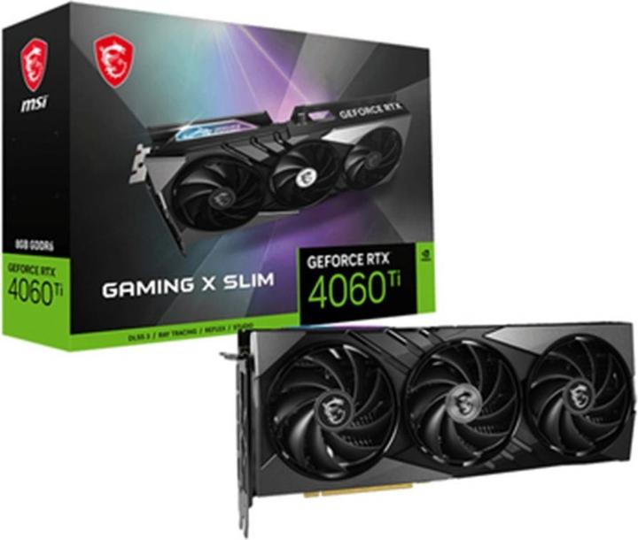 Produktbild MSI GeForce RTX 4060 Ti GAMING X SLIM (8 GB)