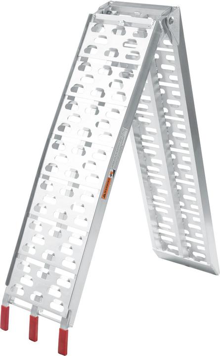 Image du produit Wiltec Rampe d'accès 223cm 340kg Quad ATV pliable Rampe d'accès en aluminium Rampe de chargement