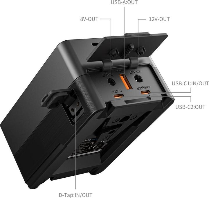 Immagine prodotto SmallRig VB99 Pro mini V Mount Battery (Kit) 5046 (Batteria della fotocamera)