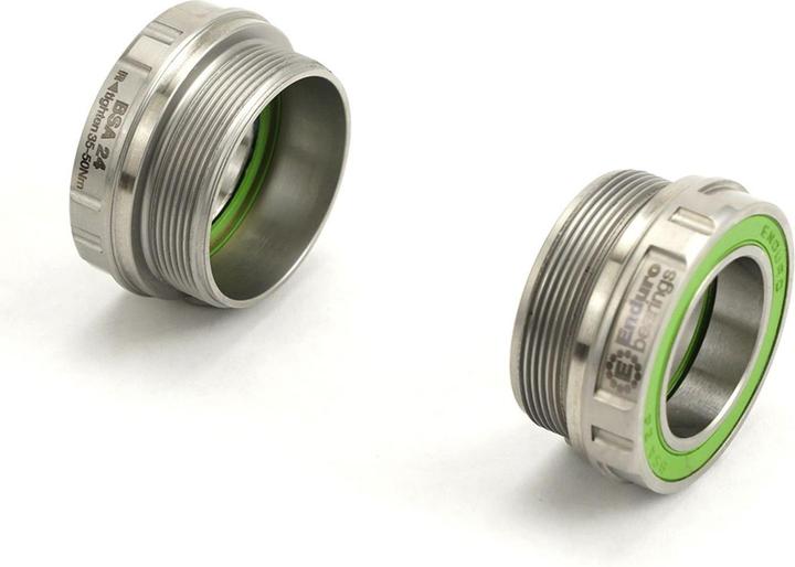 Actual product image Enduro Bearings MAXHit bottom bracket, BSA24, 68/73mm, 24mm, silver (BKSM-8112)