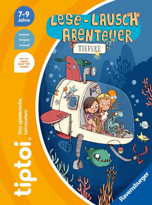 Image du produit tiptoi Lese-Lausch-Abenteuer Tiefsee (Allemand, Annette nouveau fermier, Nikolai Renger, 2023)