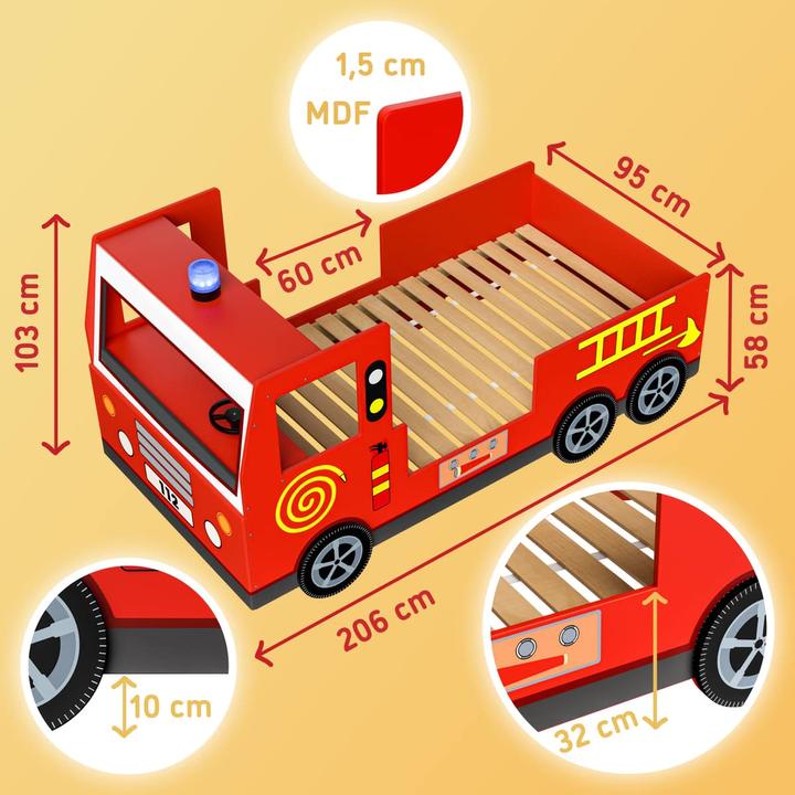 Image du produit Casaria Pompiers (90 x 200 cm)