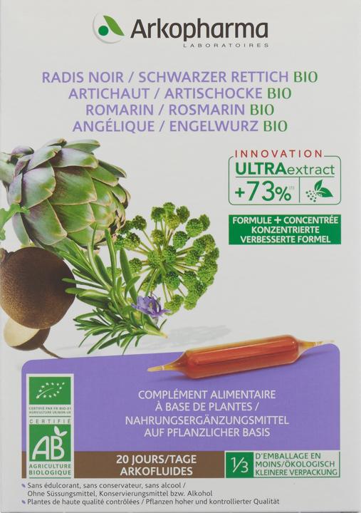 Produktbild Arkopharma Artischocke (20 Stück, Ampulle, 365 g)