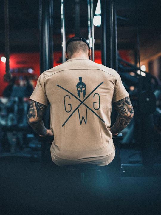 Actual product image Gym Generation Urban Warrior T-Shirt Off White (XL)