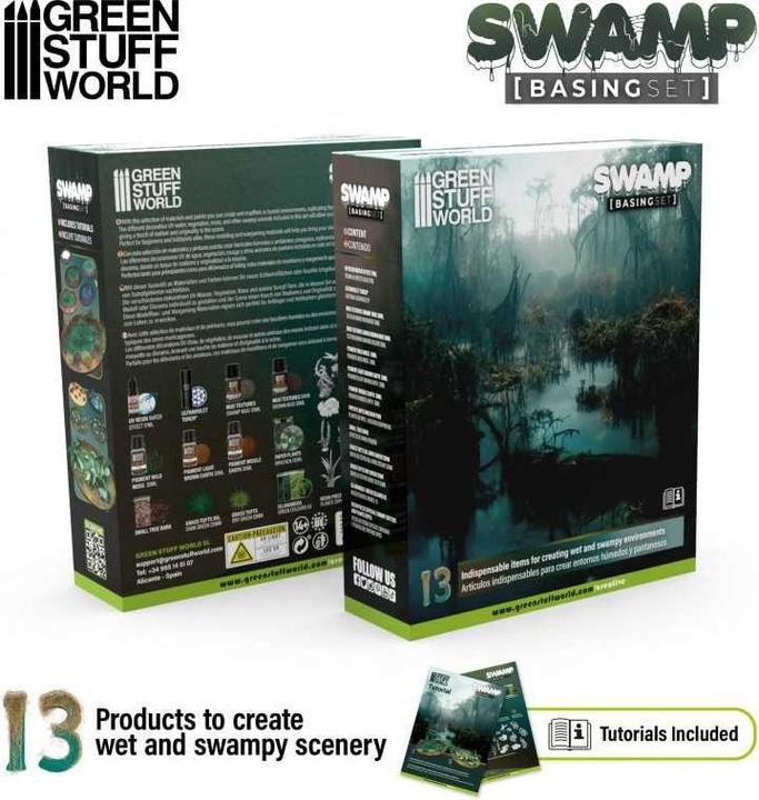 Immagine prodotto Green Stuff World Set di basi - Palude