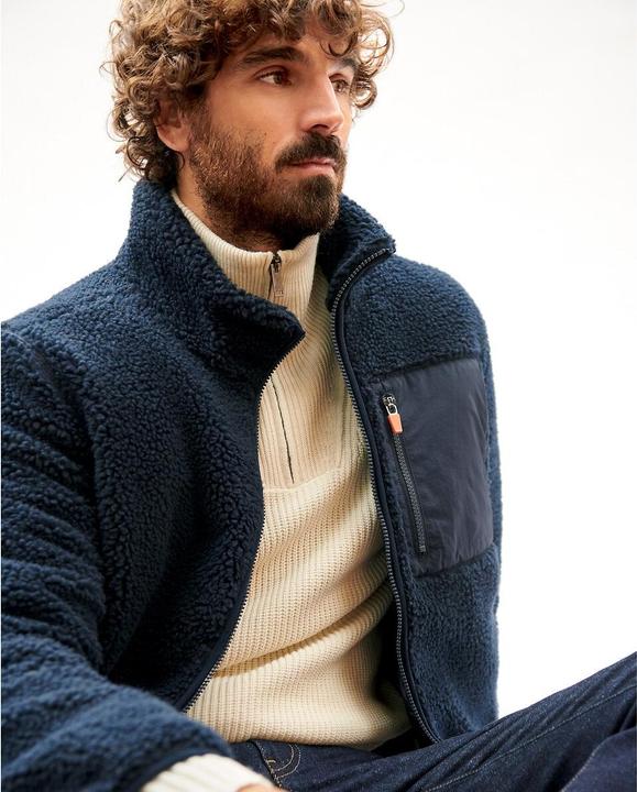 Actual product image La Redoute Collections Warm knitted jumper in troyer style (3XL)