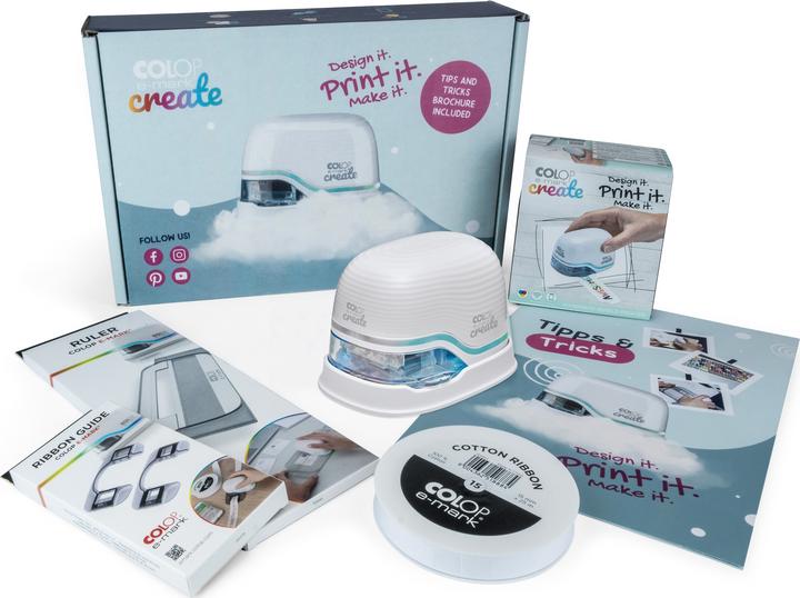 Actual product image Colop Labelling device e-mark create Bundle