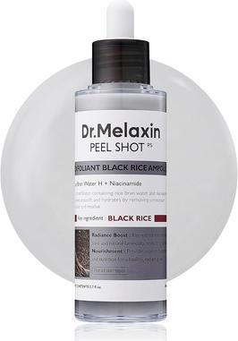 Produktbild Dr.Melaxin Peel Shot Glow Black Rice Peeling Ampoule Soft Exfoliating Face and Body Scrub (Peeling)