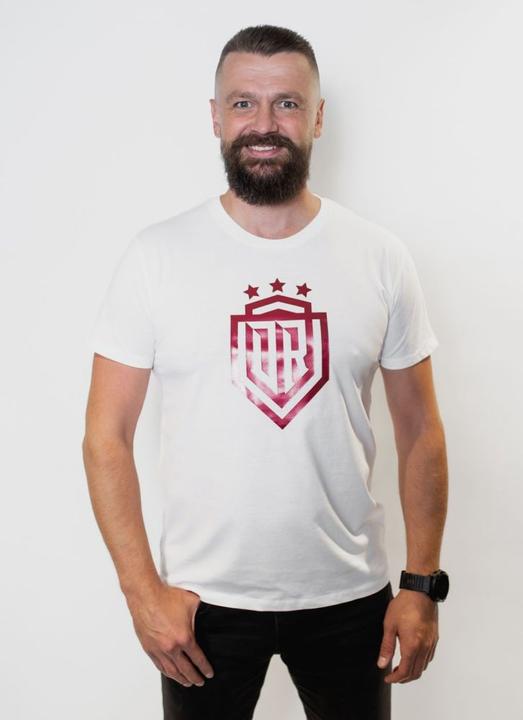 Produktbild Dinamo Men's T-SHIRT XL «» WITH RED METALLIC PRINTING (XL)